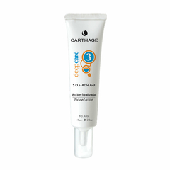 SOS Acne Gel Piel Grasa. Antiseptico Calmante Carthage x30cc - comprar online