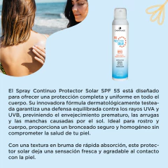 Protector Solar Spray Toque Seco Continuo Carthage Aerosol en internet