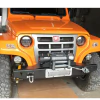 Kit Para-choques Troller até 2014 dianteiro + traseiro + base - Iron Off Road - Para-choques de Ferro ou Aço