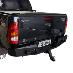 Para-choque Traseiro Hilux 2006 a 2015 - Iron Off Road - Para-choques de Ferro ou Aço