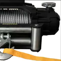 Guincho Elétrico Bremen 1200LBS Cabo 26 m 12V - Iron Off Road - Para-choques de Ferro ou Aço