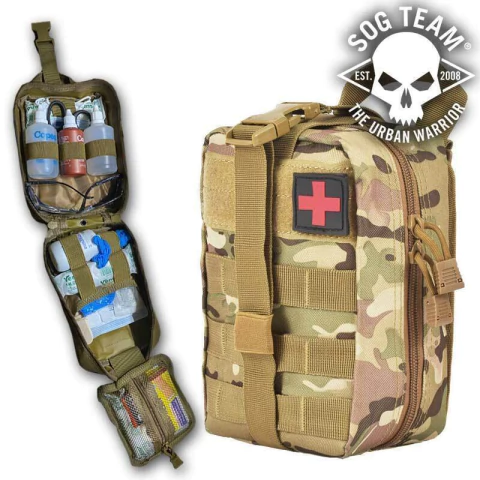 BOTIQUIN GRANDE RIP AWAY COMPLETO - UCA MULTICAM - comprar online