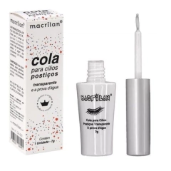 Cola Para Cílios Postiços Transparente Ca-001 - Macrilan - comprar online