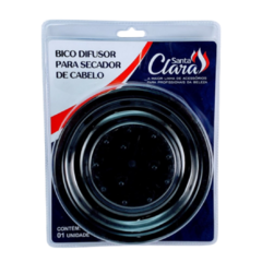 Bico Difusor Para Secador de Cabelo Santa Clara - 01 UNIDADE