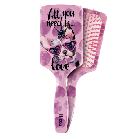 Escova Ricca Racket Puppy - Cód 1364