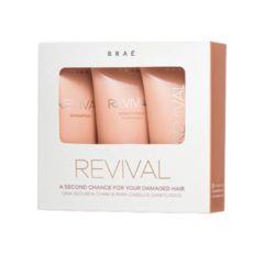 Kit Travel Size Revival Braé - Shampoo 60ml + Máscara 60g + Condicionador 60ml