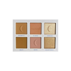 PALETA PÓ, BLUSH E ILUMINADOR FEELS MOOD - RUBY ROSE HB-7524 - comprar online