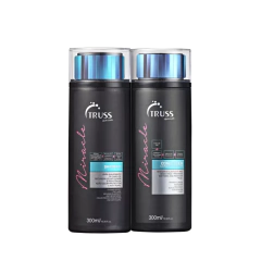KIT MIRACLE TRUSS - SHAMPOO 300ML + CONDICIONADOR 300ML