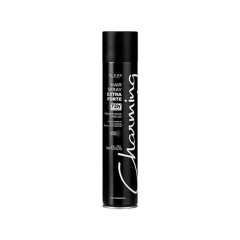 FIXADOR DE CABELO CHARMING EXTRA FORTE BLACK 400ML