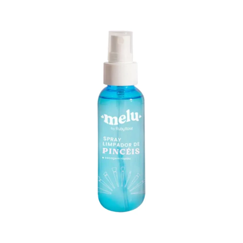 SPRAY LIMPADOR DE PINCÉIS MELU BY RUBY ROSE 100ML