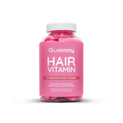 Pastilha de Goma Gummmy Hair Vitamin Delicious Tutti-Frutti Flavor 60 unidades