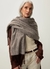 PASHMINA AREIA E MARROM - comprar online