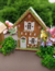 220121- Casinha Doçura 1 andar - 28x17x17cm - comprar online
