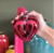 221328 - Enfeite de Natal Vidro Heart Vermelho