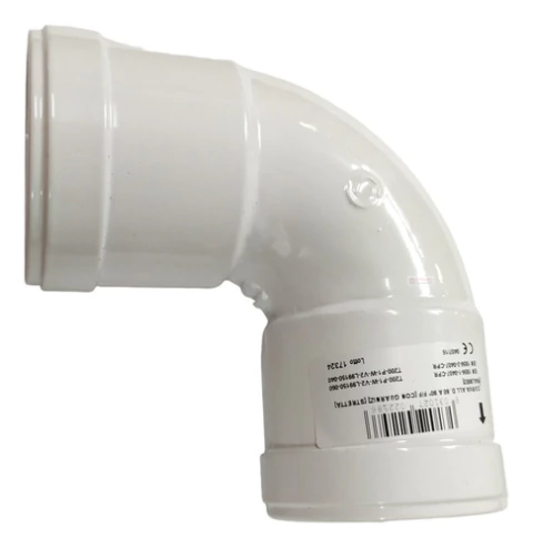 Codo 90º Tiraje Calefón Orbis Forzado Fdo/feo