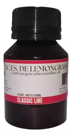 Aceite Esencial de Lemongrass - Linea Clasica