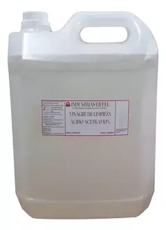 Vinagre concentrado de limpieza 10% acidez