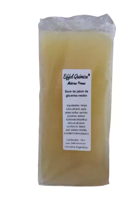 Jabon Glicerina en barra NEUTRO