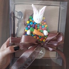 Coelho na Banheira de Confetes | Ovo de Colher - Fantiela Bolos e Doces