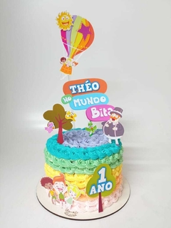 Bolo Tematizado c/Scraps A partir de: