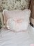SET x2 Almohadones con puntilla veneciana de tul