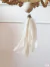 Araña Pottery Imperio Doble Bombé Wood con plumas - comprar online