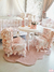 SET X2 Sillón Coquette Petit pana estampada - Reino Lejano