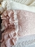 Almohadón respaldo VANISHA gasa (Rosa viejo, blanco, crudo, gris) - comprar online