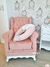 Sillón Bergere capitoné patas mecedoras (Tapizado en pana importada)