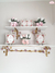 Estante perchero 0.90X0.20 Shabby Oro en internet