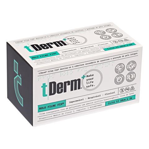 TROPICAL DERM Filme - Versao Rolo FIX 10CMX2M