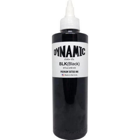 Tinta Dynamic Black 240Ml Tattoo Tatuagem