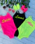 Maiô personalizado mãe e filha (cores)