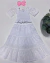 Conjunto lase de saia midi e cropped lastex (opção de cor) na internet