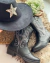 Chapéu preto estrela boiadeira - Estilosa Kids / Loja Online Moda Infantil