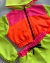 Imagem do Conjunto de short e bomber neon tricolor Laura