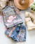 Conjunto de colete e short boiadeira personalizado com franjas coloridas
