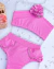 Biquíni rosa flor - Estilosa Kids / Loja Online Moda Infantil
