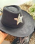 Chapéu preto estrela boiadeira - comprar online