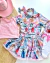 Conjunto de saia e camisa sonho country