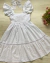Kit vestido branco com Laise mãe e filha Lola na internet