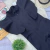 Macaquinho preto longo babados na parte da frente - Estilosa Kids / Loja Online Moda Infantil