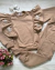 Conjunto de blusa babados aplicação coração manga longa e calça (opção de cor)