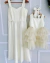 Kit de vestido mãe e filha off Cristal - Estilosa Kids / Loja Online Moda Infantil