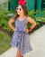 Conjunto xadrez de saia mullet e cropped alcinha com detalhe cereja - comprar online