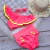 Biquíni rosa neon com detalhes amarelo - loja online