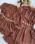 Vestido marrom Alana - comprar online