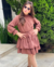 Vestido marrom Alana - Estilosa Kids / Loja Online Moda Infantil