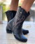 Bota country infantil Preta