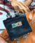 Bolsa preta alça corrente
